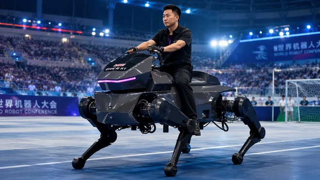Anteprima: Qiji X1: il cavallo robot cinese che si guida come una moto