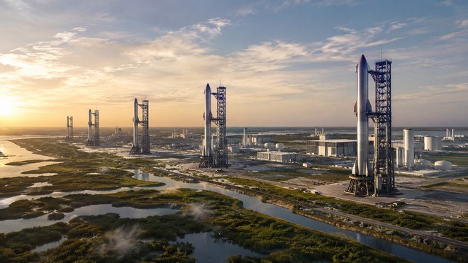 Anteprima: La nuova Starbase di SpaceX sarà enorme: ecco dove sorgerà