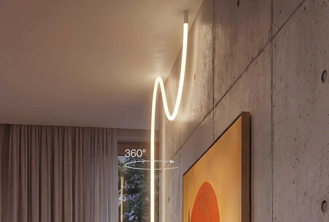 Anteprima: Philips Hue Liane 360°: la luce diventa parte delle pareti