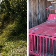 La Jeep portata in spalla e con muli a oltre 2300 metri e mai utilizzata