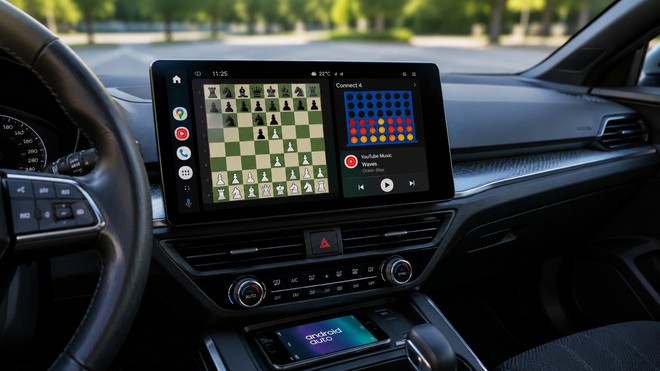 Anteprima: Android Auto diventa una console: arrivano i giochi sul cruscotto