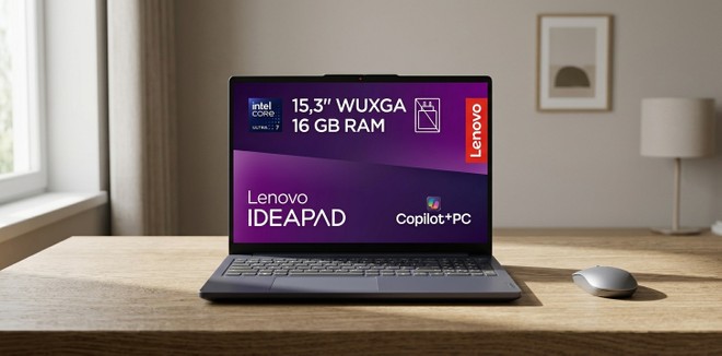 Anteprima: Sconto di 300 sul Lenovo IdeaPad Slim 3 con Core Ultra 7: è al minimo storico