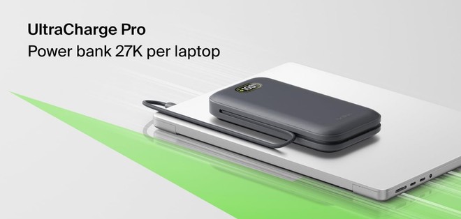 Anteprima: Belkin UltraCharge Pro in offerta Amazon a 89: USB-C integrato, 27.000 mAh e 240W