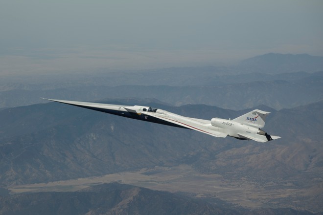 Anteprima: X-59, il supersonico silenzioso della NASA supera 25 voli