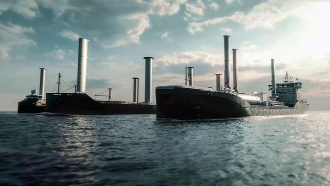 Anteprima: Navi cargo spinte dal vento: il ritorno delle vele con WINTEGRATE