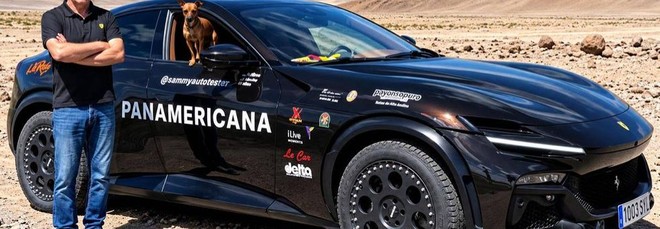 Con il SUV Ferrari da 500.000 euro attraversa 51 Paesi: sfida epica non senza guai