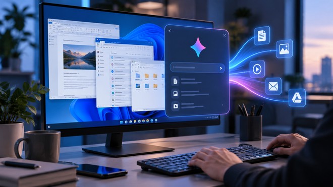 Anteprima: Gemini arriva su Windows: lAI di Google diventa unapp per PC