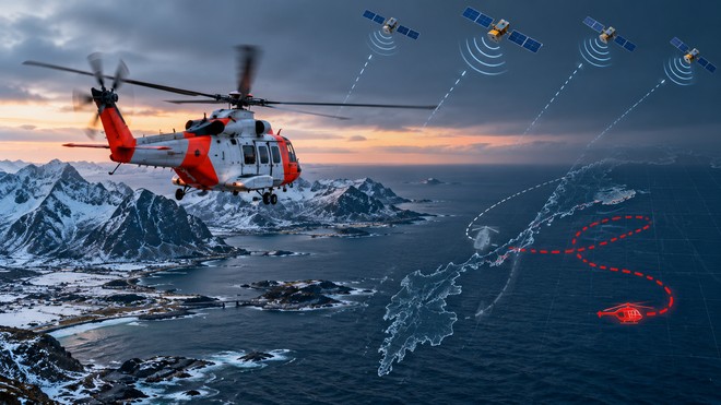 Anteprima: GPS spoofing: test norvegese fa volare un elicottero nel posto sbagliato
