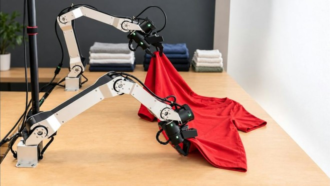 Anteprima: Addio bucato da piegare? Questo robot ha imparato a farlo in 24 ore | Video