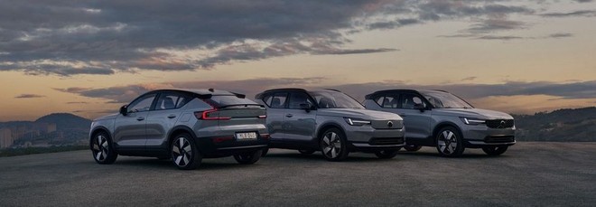 Volvo rinnova XC40, EX40 ed EC40: più tecnologia, sicurezza e autonomia