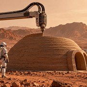Le future città su Marte potrebbero nascere dal lievito