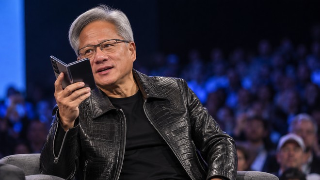 Anteprima: Trump telefona a Jensen Huang: Non rallenteremo lintelligenza artificiale