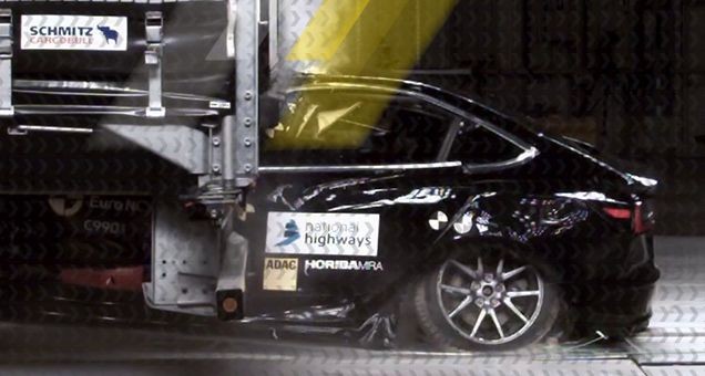 Euro NCAP: 400 morti all&rsquo;anno in meno con barre anti-incastro per rimorchi più efficaci