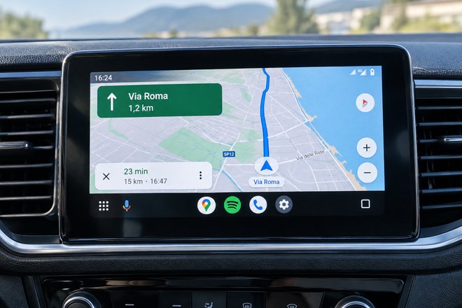Android Auto, nuovo bug di Google Maps: il tachimetro cambia