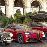 Le auto Alfa Romeo protagoniste dell'Anantara Grand Tour of Europe