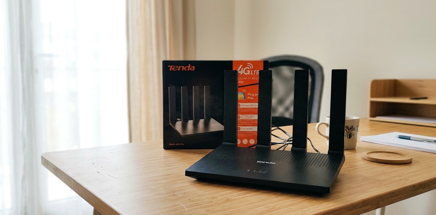 Internet senza contratto con il router 4G di Tenda in promo a poco più ...