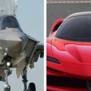 La Ferrari SF90 sfida un caccia F-35B: ecco dove si terrà il duello