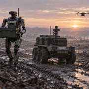 Robot umanoidi e droni: il piano ucraino è sempre più automatizzato