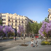 Come Barcellona sta riprogettando le sue strade per sconfiggere il caldo estremo