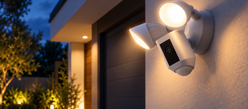 Ring Floodlight Cam Wired Plus a 79,99€ su Amazon: telecamera, fari da ...