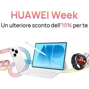 Settimana Huawei: smartwatch, audio e tablet fino al 50% di sconto