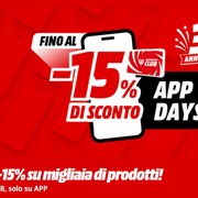 MediaWorld risponde alle offerte d'autunno: sconti fino al 15% solo da app fino 