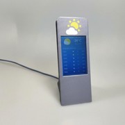 Un display meteo smart con radar mmWave per rilevare la presenza umana, con ESP3