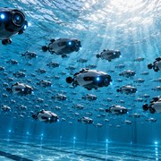 Uno sciame di 116 droni nuota da solo: nuovo record in Cina