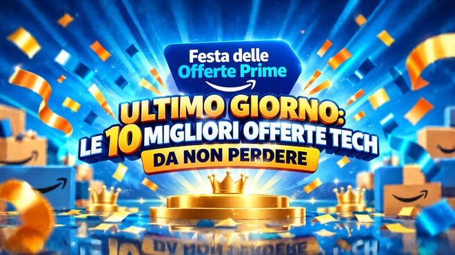 Copertina: Festa delle Offerte Prime: le 10 migliori offerte tech dell'ultimo giorno