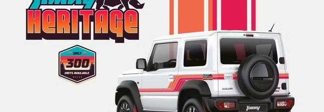 Suzuki rilancia la Heritage Edition, la Jimny torna con una grande novità