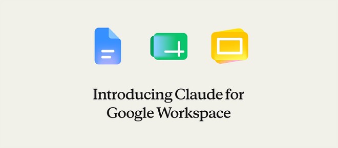 Copertina: Claude arriva in Google Docs, Sheets e Slides nella barra laterale (in beta)