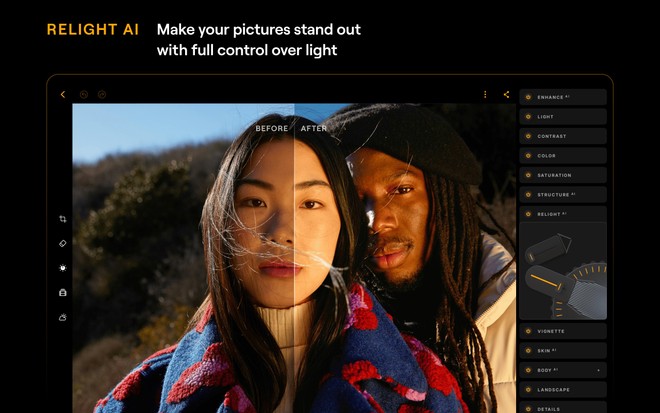 Copertina: Googlebook, arriva Luminar: fotoritocco AI e supporto Continue On