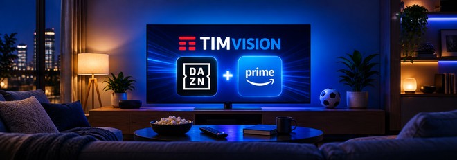 TIMVISION con DAZN e Prime, torna lo sconto a 19,99 euro per alcuni clienti TIM