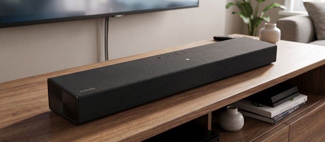 Anteprima: Soundbar Samsung con 4 speaker integrati a 79 euro: sconto del 47% su Amazon