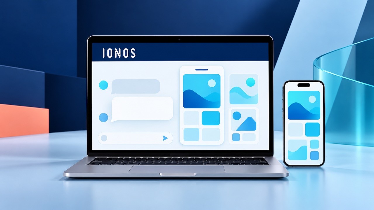 App e siti web con AI a partire da 1 euro al mese con IONOS