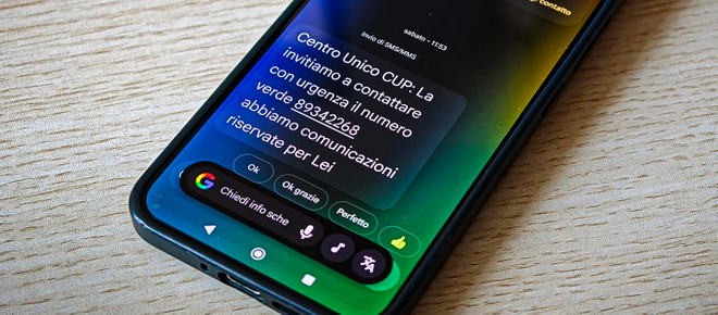 Circle to Search di Google può anche dirti se un SMS è una truffa