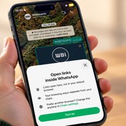 WhatsApp testa un browser integrato su iPhone e una nuova barra chat su Android