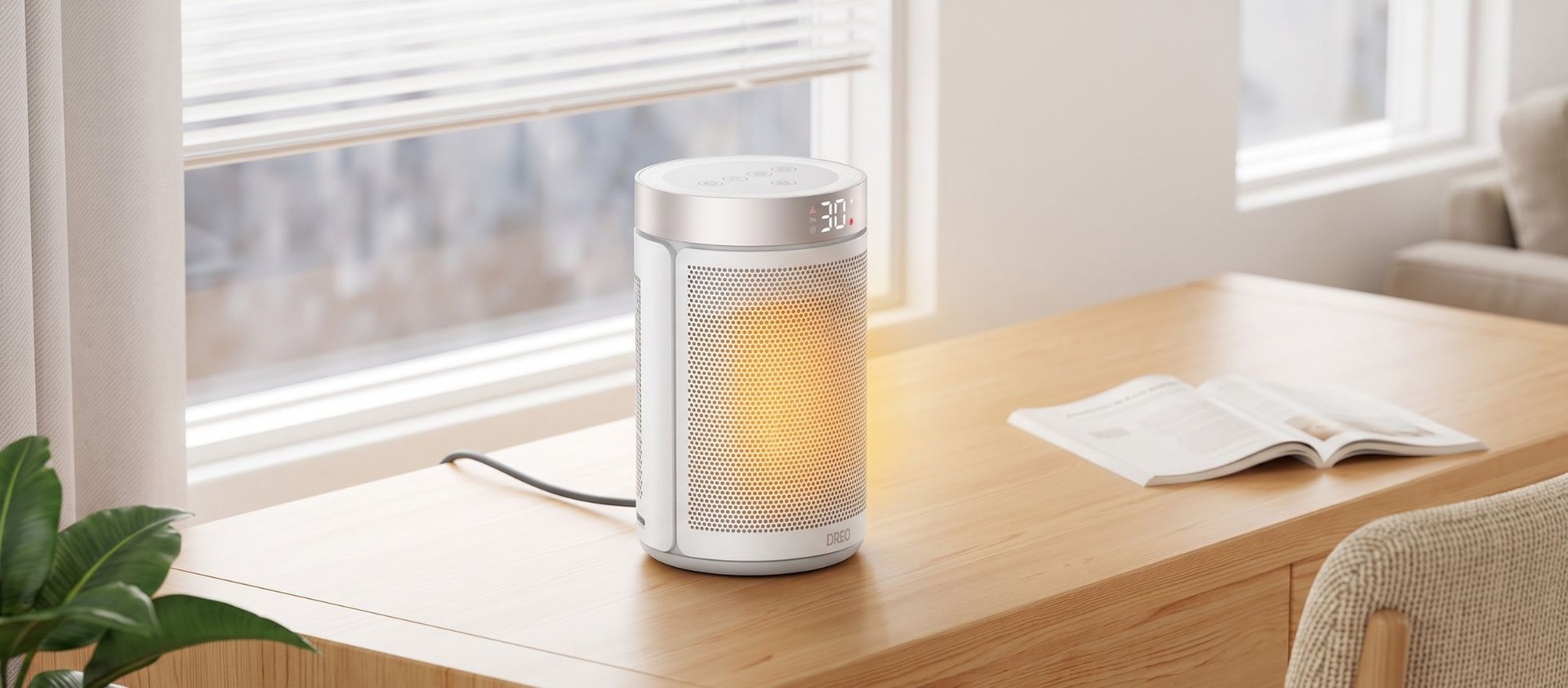 Termoventilatore silenzioso per l'inverno in sconto Amazon