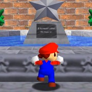 Super Mario 64, l'AI prova a risolvere il mistero della placca della fontana
