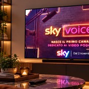 Sky Voices, i video podcast arrivano in TV: dal 2 novembre un canale dedicato
