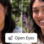 Occhi chiusi? Ora su Adobe Lightroom mobile ci pensa l'AI ad aprirli