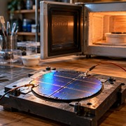 Cella solare fatta in casa usando un forno a microonde, e funziona davvero | Vid