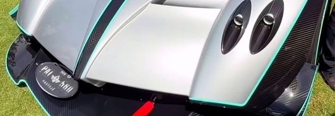 Consegnata la Pagani più estrema di sempre, 3,2 milioni e non può nemmeno circolare