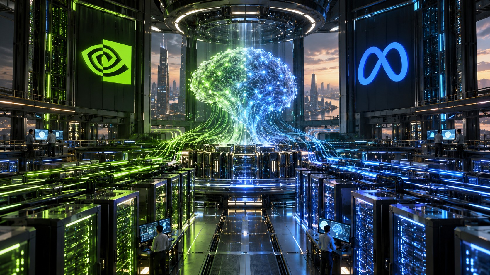Meta e NVIDIA insieme: 3 miliardi per potenziare l'AI di Muse