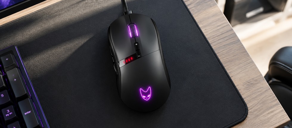Il mouse Oversteel è leggero e con RGB, ma soprattutto ora costa meno ...