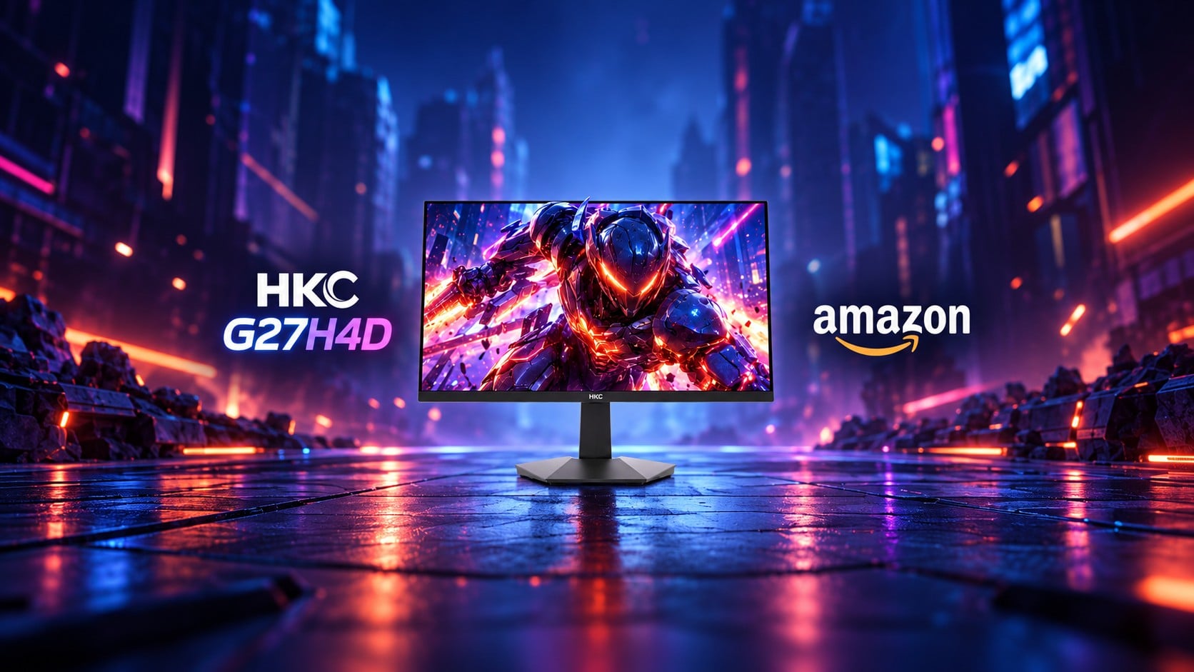 QHD e 260Hz a 159,99€: il monitor gaming HKC da 27