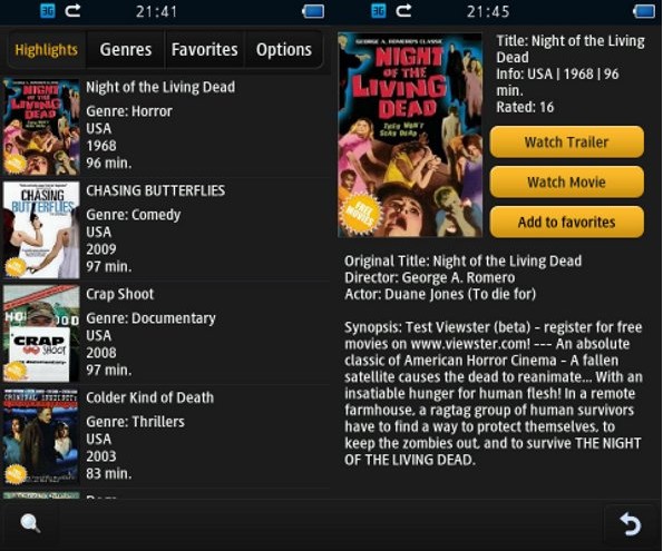 Viewster movies hot sale