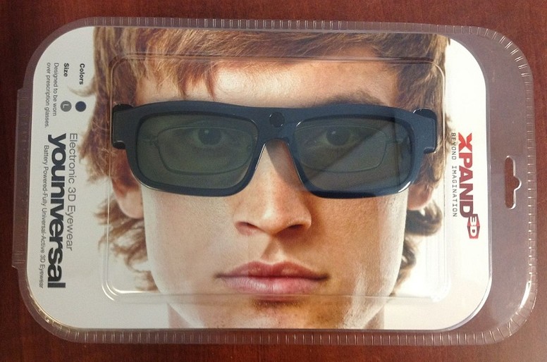 Occhiali attivi 3D universali XpanD X104