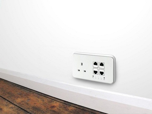 Power Ethernet PE Socket: un powerline direttamente nella parete di casa  nostra 