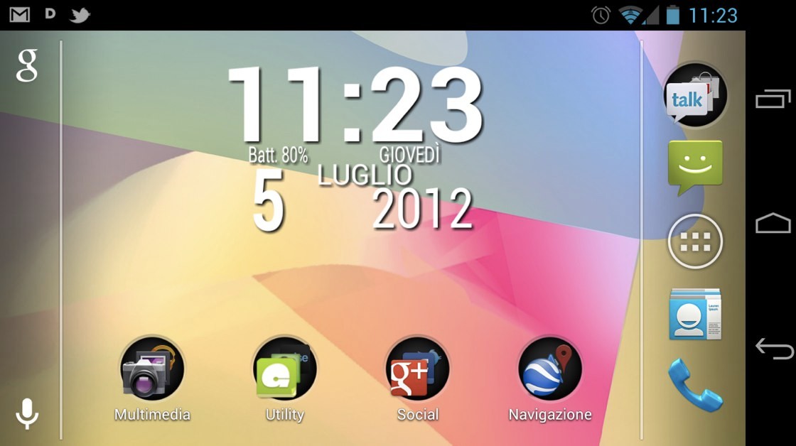 Arriva il Launcher Jelly Bean con rotazione orizzontale! (Download